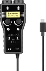Saramonic SmartRig+UC 2-Channel USB-C Audio Interface w/XLR, 1/4″ & 1/8″ Inputs
