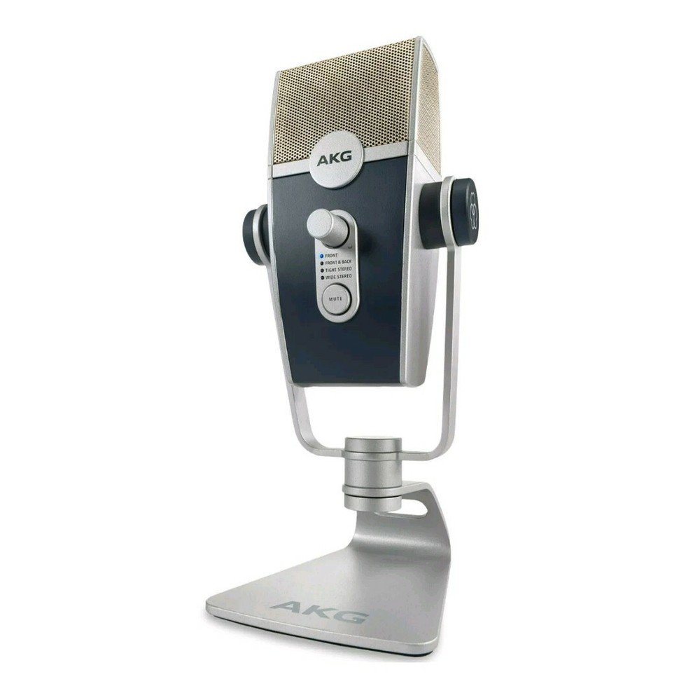 AKG Lyra Microphone 192 kHz for Podcast Studio Music Video – C44USB
