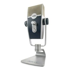 AKG Lyra Microphone 192 kHz for Podcast Studio Music Video – C44USB