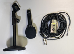 HOTEC Dynamic Microphone w/ 19ft Cable + Stand + SmartRig II