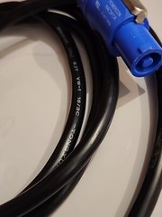 NEUTRIK POWER 7ft CORD STAGE LIGHTING PowerCON NAC3FCA to NAC3FCB 16 AWG 20A USA