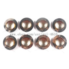 8pcs 8 ohm Titanium dome Diaphragm Tweeters voice coil 25.5 mm ( 25.4mm )1inch