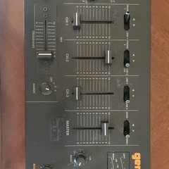 Gemini PMX-1000 Analog Mixer 3-Channel Console/Tabletop RCA TRS Bass Treble