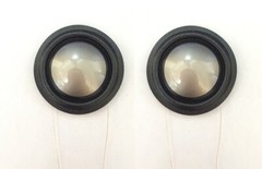 2Pcs AFT 26mm Titan Diaphragm Dome Tweeter For B&W 604s4,603s3,605,601s,cm2,602s