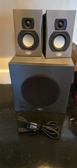 Blue Sky Media Desk Active 2.1 Studio Monitor System