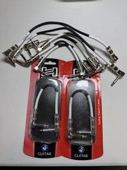 Hosa CPE-106 and CPE-112 Guitar Patch Cables – Right Angle to Same