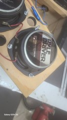 Vintage 1960s Sacramento Audio Company Guitar Cab Extension Speaker Pyle Speaker