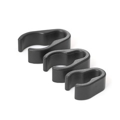 32 PCS Microphone Stand Cable Clips Boom Pole Clamp Mount Plastic Ties Set