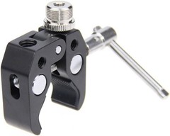 Luxury Aluminum Super Clamp with 2KG Load – Ideal for Creators and Professionals