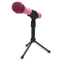 Samson Q2U USB and XLR Handheld Dynamic Microphone Cardioid Pattern (Pink)
