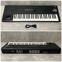 KORG M1 61-KEYS KEYBOARD MUSIC WORKSTATION DIGITAL SYNTHESIZER AC100V Used