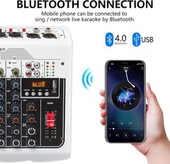 Sound Board Console for Live Performance & Karaoke
