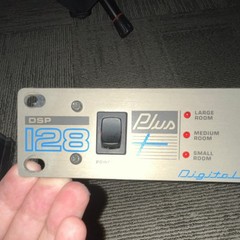 DigiTech DSP 128+ Digital Reverb 1U Rack Processor 2CH Presets MIDI 48k