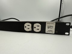 Rack Mount Perma Power Sockets Plus Multiple Outlet Strip J06B0B 8 Outlet