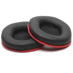 YAXI Ear Pad for Sony MDR-CD900ST Studio Headphone DX Red & Black stpad-DX-R&B