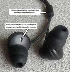 FCS-135 13.5mm (HUGE) Dynamic Driver In-Ear Monitor
