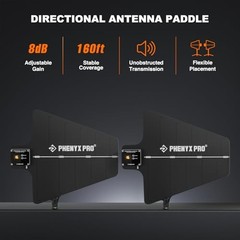 Active UHF Antenna Distribution System Phenyx Pro PAS-225X 8 Outputs