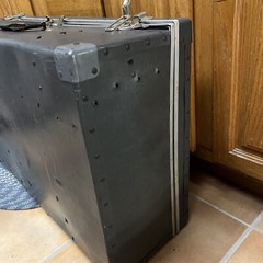 Panasonic Large Professional Vintage Travel Hard Case Equipment 27x19x9.5”