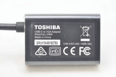 TOSHIBA USB-C to VGA(15PIN) Cable Adapter PA5270U-1PRP PD 60W