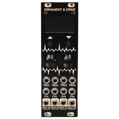 After Later Audio uO_C Micro Ornament & Crime Eurorack Module – Black and Gold
