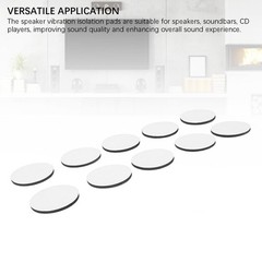 50PCS Speaker Isolation Pads Shockproof EVA Anti Vibration Foam Pads Feet W VGEI