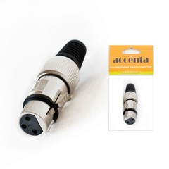 Canon Plug Socket Female Microphone Audio XLR Connector 3PIN – 2 pack