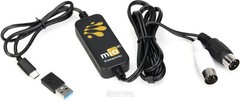 iConnectivity mioXC 1×1 USB-C MIDI, DIN-MIDI Interface