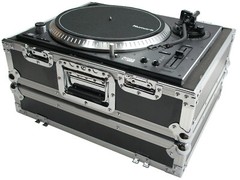 Harmony HC1200E Flight Foam Lined DJ Turntable Custom Case fits Reloop RP-8000