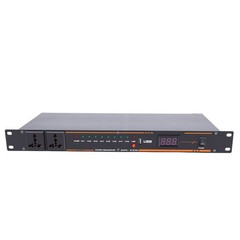 Professional Power Sequencer Conditioner With Display For DJs Easy To Use