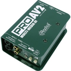 Radial Engineering ProAV2 – Audio/Video Passive Stereo Direct Box