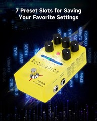 FLAMMA FS05 Multi Modulation Pedal Electric Guitar Stereo