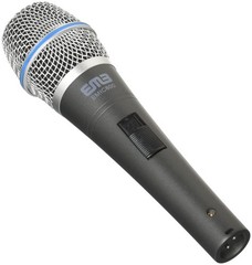 2x Warzone WPTS12 2200W PA Speaker Bundle with Bluetooth + 2 Stands + 1 Wire Mic