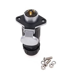 HP20 3 Pin Connector Waterproof Circular 20mm Female plug+male socket 3pin