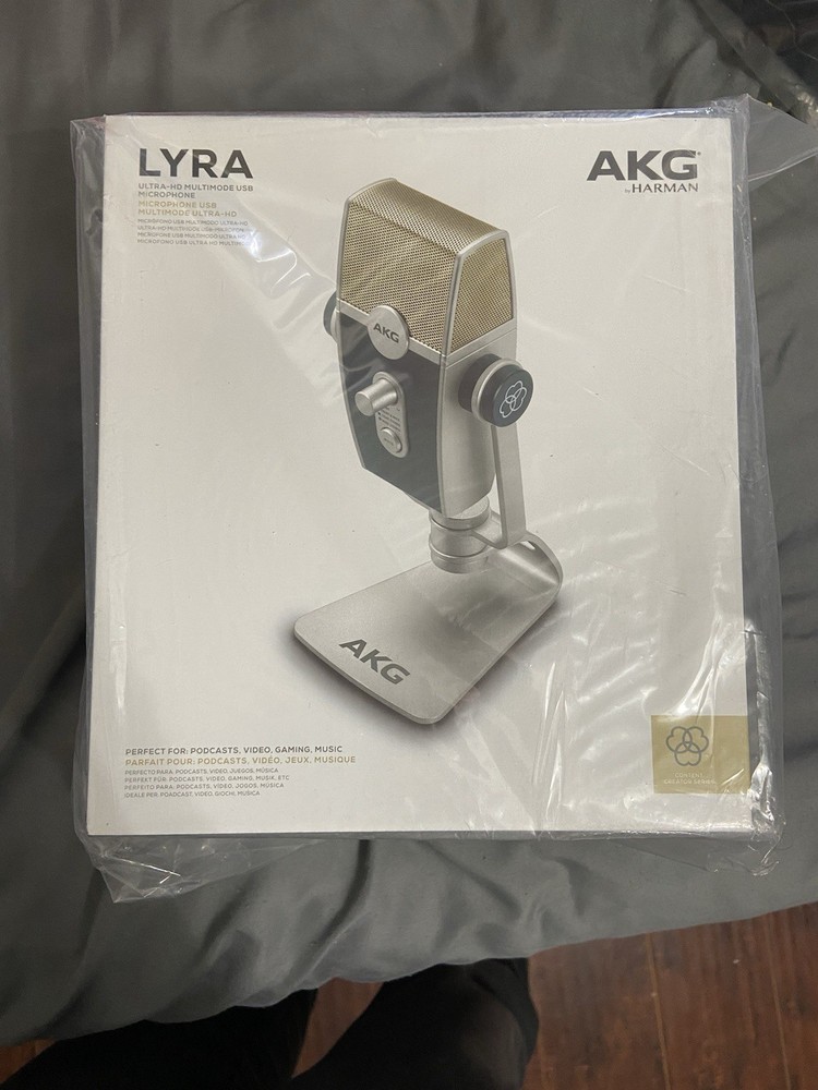 New AKG Lyra Ultra-HD Multimode USB Condenser Microphone