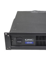 QSC CX168—8 CHANNEL COMMERCIAL POWER AMP Rack Mountable