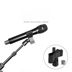 4/6 PC Adjustable Universal Microphone Mount Clip Clamp Holder for All Mic Stand