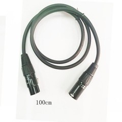 XLR Microphone MIC 3-Pin Male To Female Cable Cord Connector Extension Shielded