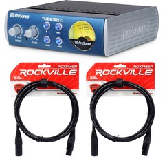 Presonus TubePre V2 Vacuum Tube Preamp / DI Direct Box + (2) 6′ XLR Cables
