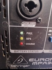 Behringer Europort MPA30BT Portable All-In-One Bluetooth Ready PA System (Read)