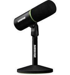 Shure MV6 Gaming Microphone, Dynamic USB PC Mic for Video Games & Streaming