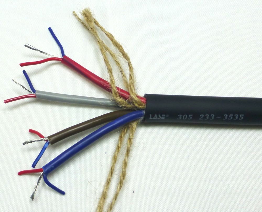 1(One) Roll 329′-100m LASE 4 Conductor Pro Audio Wire for Amp Racks,Studio,etc.