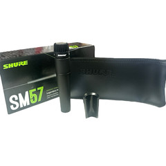 Shure SM57 Wired Dynamic Instrument Microphone – SM57-LC