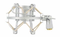 Silver Metal Shock Mount w/ Foam For Neumann U 89 i Condenser Studio Microphone