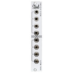Dual Multiple Module for Modular Eurorack Synth by Stoel Music Systems