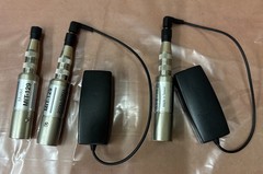 Lot of Hosa MIT-129 Balanced XLR Male to 1/4″ Unbalanced Hi-Z Transformers
