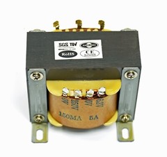 AC power Transformer IN AC 230V 120V 50Hz Out= AC 250V 150mA + 6.3V 5A 69VA Tube