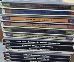 Loops for Acid Sonic Foundry (x14) – Sample Sound Library Sampling CD LOT