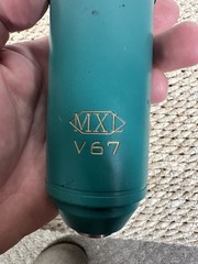 MXL V67G Large-diaphragm Condenser Microphone Gold & Green READ