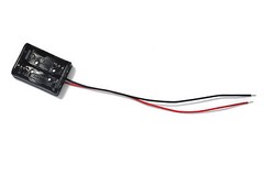 4pc Plastic Battery Holder Cassette N Cell UM-5 1.5V x2 BH521A Wire Lead COMF