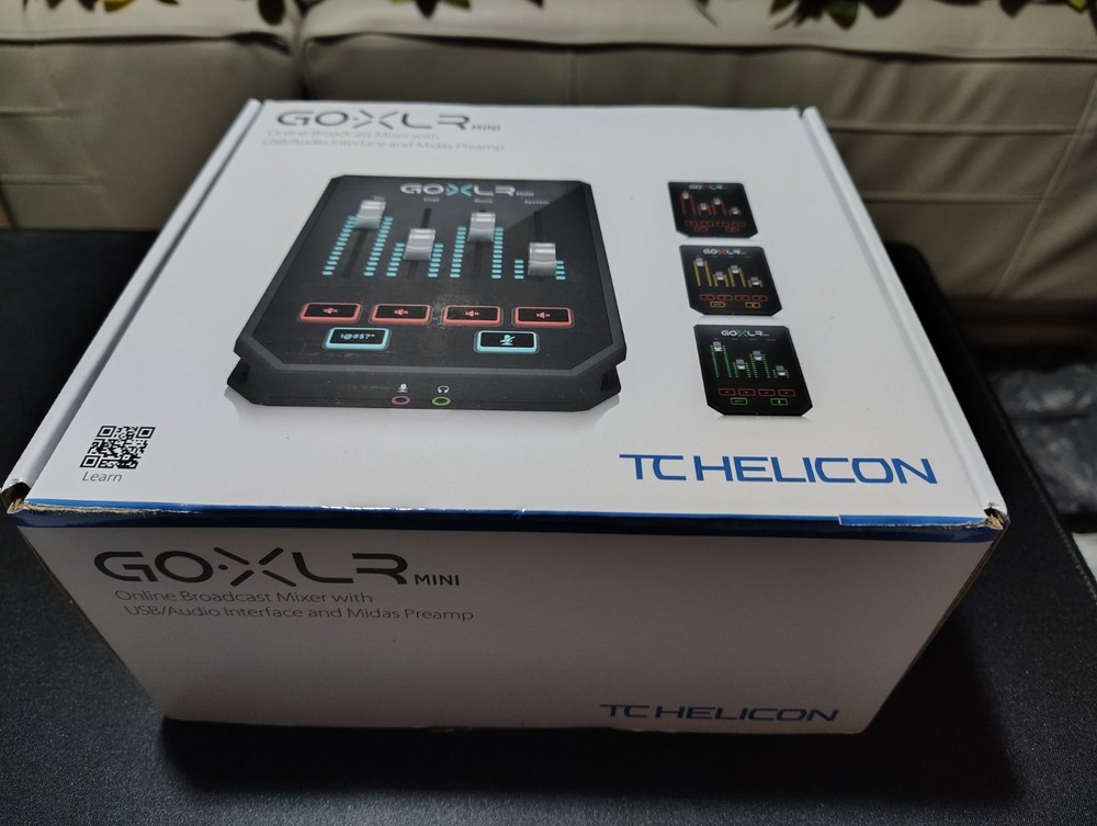 TC‑Helicon GoXLR Mini USB Audio Interface/Mixer Box, Tested, Excellent Condition